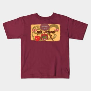 Fresh! Air Freshener: Red Delicious & Cinnamon Kids T-Shirt